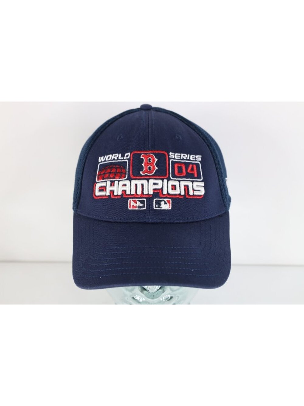 Vintage Y2K New Era 2004 World Series Champions Boston Red Sox Fitted Hat OSFA